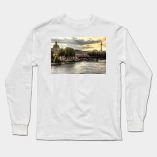 The Colours Of Paris In HDR - Version 2 © Long Sleeve T-Shirt